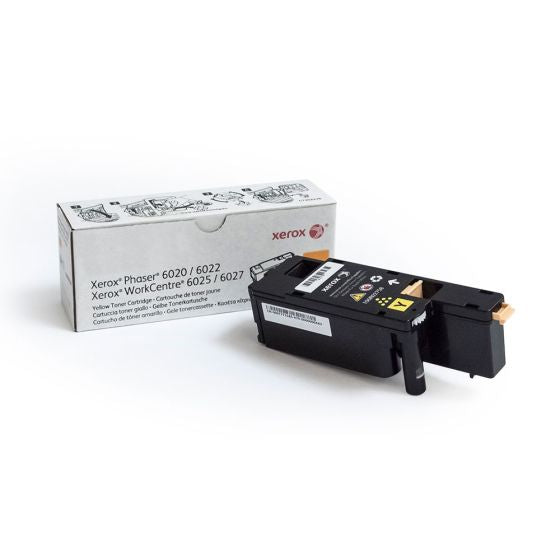 Xerox 106R02758 Original Yellow Toner Cartridge Works With Xerox Phaser 6022, WorkCentre 6027