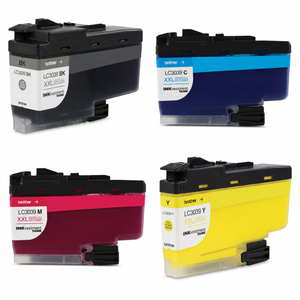 Brother LC3039 Original Ink Cartridges 4-Pack (LC3039BKS/LC3039CS/LC3039MS/LC3039YS) – Black, Cyan, Magenta & Yellow