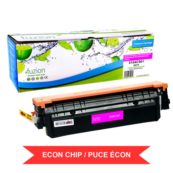 Compatible Canon 067H High-Yield Magenta Toner Cartridge – Fuzion
