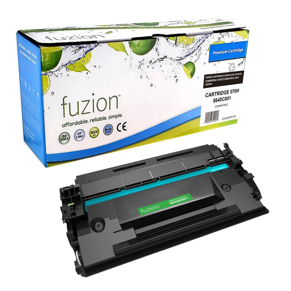 Compatible Canon 070H High-Yield Black Toner Cartridge – Fuzion