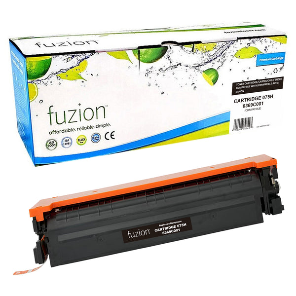 Compatible Canon 075H High-Yield Black Toner Cartridge – Fuzion