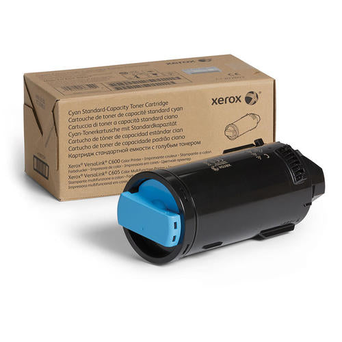 Xerox 106R03896 Original Cyan Standard Capacity Toner Cartridge Works With Xerox VersaLink C600, C605
