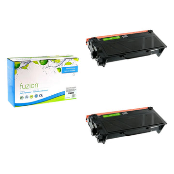 Compatible Brother TN850 High-Yield Black Toner Cartridges – Fuzion, 2-Pack