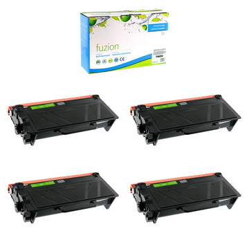 Compatible Brother TN850 High-Yield Black Toner Cartridges – Fuzion, 4-Pack