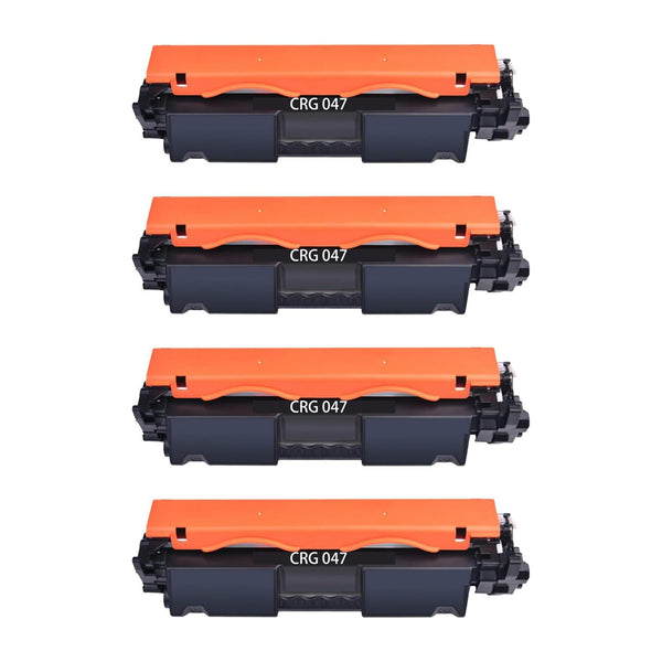 Canon 047 Compatible Black Toner Cartridge (2164C001AA) – 4-Pack