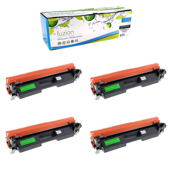 Compatible Canon 047 Black Toner Cartridges – Fuzion, 4-Pack