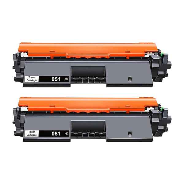 Canon 051 Compatible Black Toner Cartridge (2168C001) – 2-Pack