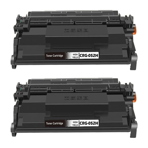 Canon 052H Compatible High Yield Black Toner Cartridge (2200C001) – 2-Pack