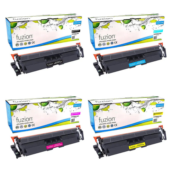 Compatible Canon 069H High-Yield Colour Toner Cartridges – Fuzion, 4-Pack