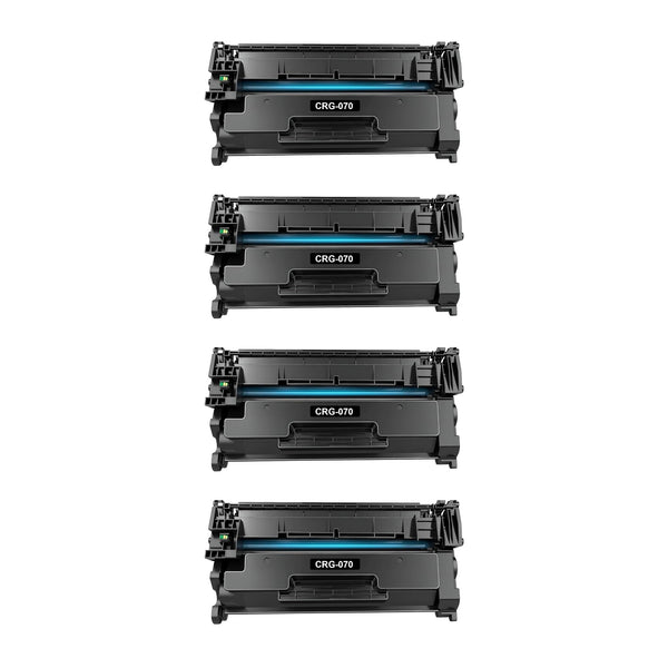 Canon 070 Compatible Black Toner Cartridge (5639C001) – 4-Pack