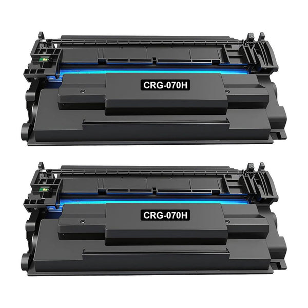 Canon 070H Compatible High Yield Black Toner Cartridge (5640C001) – 2-Pack