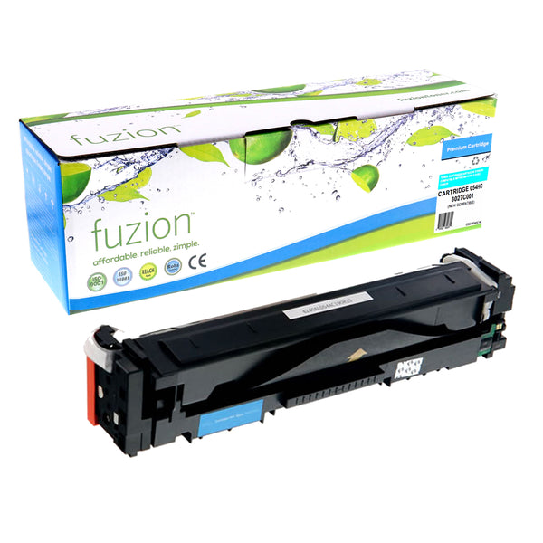 Compatible Canon 054H High-Yield Cyan Toner Cartridge – Fuzion