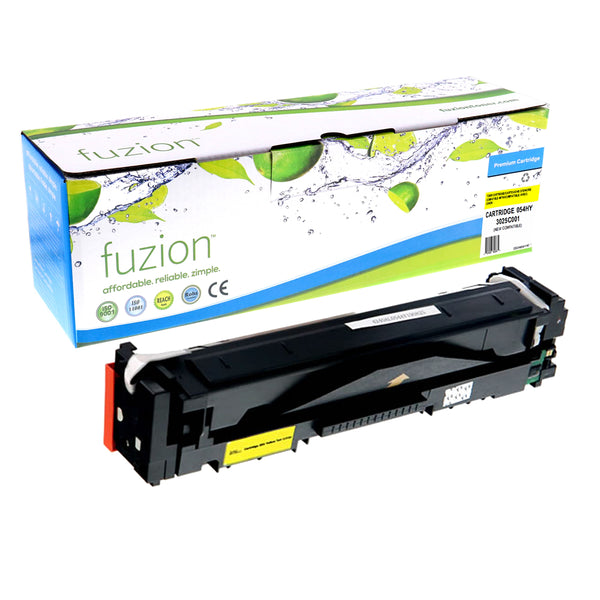 Compatible Canon 054H High-Yield Yellow Toner Cartridge – Fuzion