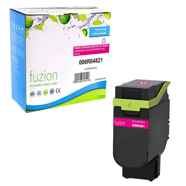 Compatible Xerox 006R04821 Standard-Yield Magenta Toner Cartridge – Fuzion