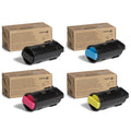 Xerox 106R03896 106R03897 106R03898 106R03899 Original Standard Capacity Toner Cartridge Combo, Black Cyan Magenta Yellow, VersaLink C600 C605