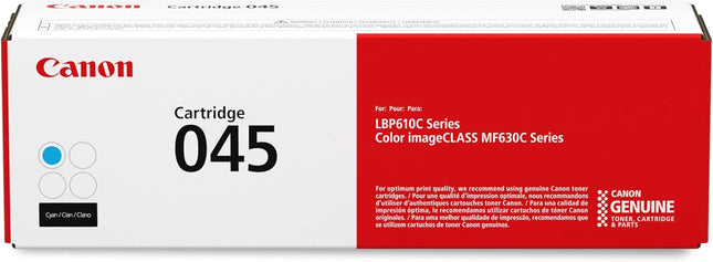 Original Canon 045 Cyan Toner Cartridge (1241C001)