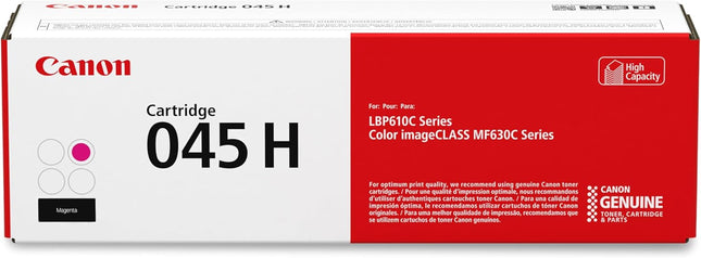 Original Canon 045H Magenta High Yield Toner Cartridge (1244C001)