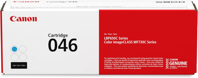 Original Canon 046 Cyan Toner Cartridge (1249C001)