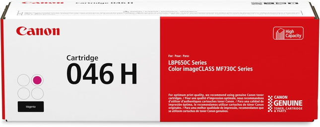 Original Canon 046H Magenta High Yied Toner Cartridge (1252C001)