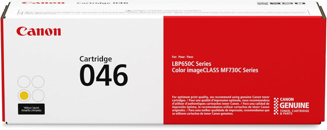 Original Canon 046 Yellow Toner Cartridge (1247C001)