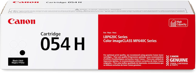 Original Canon 054H Black High Yield Toner Cartridge (3028C001)