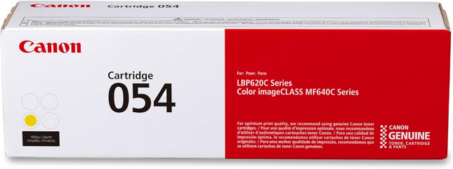 Original Canon 054 Yellow Standard Yield Toner Cartridge (3021C001)