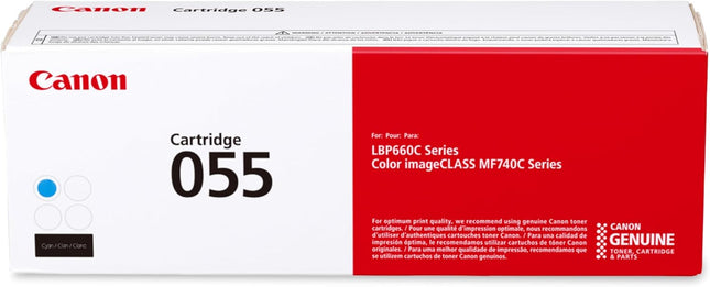 Original Canon 055 Cyan Toner Cartridge (3015C001)