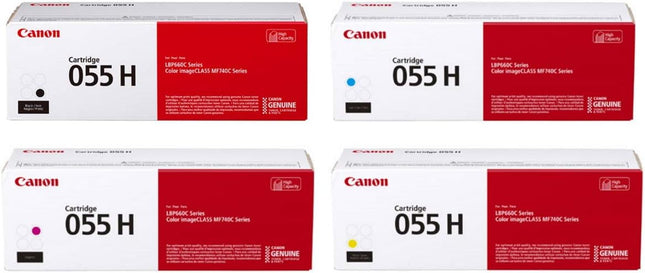 Original Canon 055H Toner Cartridge BK/C/Y/M Multi Pack