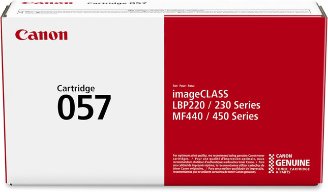 Original Canon 057 Black Toner Cartridge (3009C001)