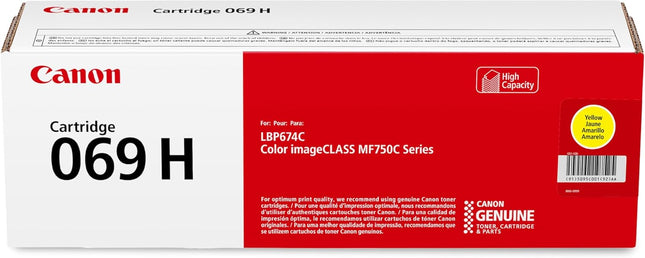 Original Canon 069H Yellow High Yield Toner Cartridge (5095C001)