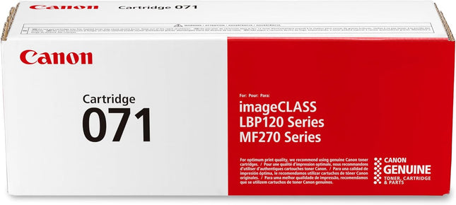 Original Canon 071 Black Standard Yield Toner Cartridge (5645C001)
