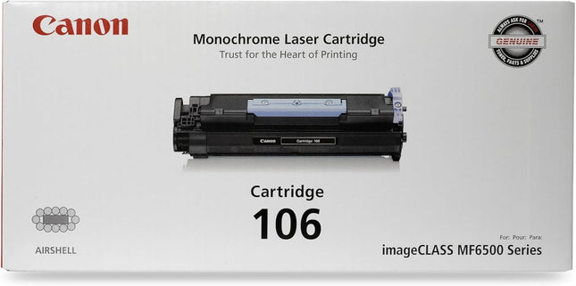 Original Canon 106 Black Toner Cartridge (026B001AA)
