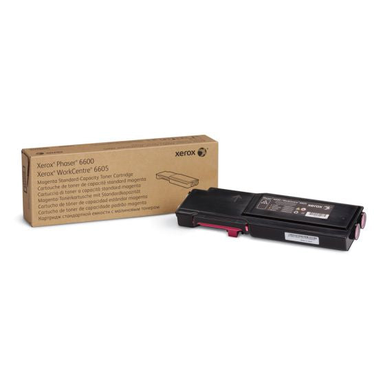 Xerox 106R02242 Original Magenta Standard Capacity Toner Cartridge Works With Xerox Phaser 6600 Series, WorkCentre 6605 Series