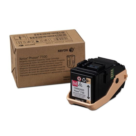 Xerox 106R02600 Original Magenta Standard Capacity Toner Cartridge Works With Xerox Phaser 7100 Series