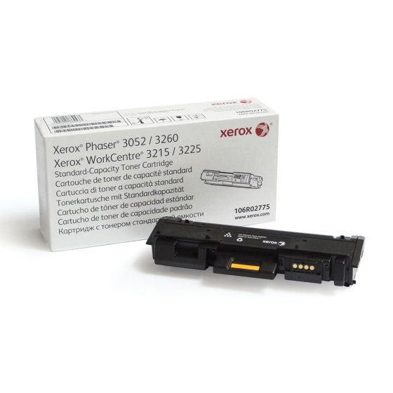 Xerox 106R02775 Original Black Standard Capacity Toner Cartridge Works With Xerox Phaser 3052, 3260 Series, WorkCentre 3215, 3225
