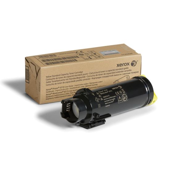 Xerox 106R03475 Original Yellow Standard Capacity Toner Cartridge Works With Xerox Phaser 6510, WorkCentre 6515