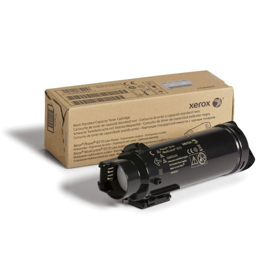 Xerox 106R03476 Original Black High Capacity Toner Cartridge Works With Xerox Phaser 6510, WorkCentre 6515