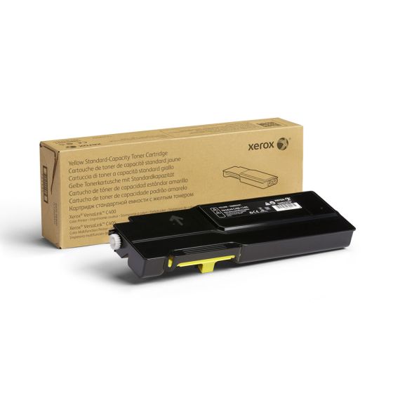 Xerox 106R03501 Original Yellow Standard Capacity Toner Cartridge Works With Xerox VersaLink C400, C405
