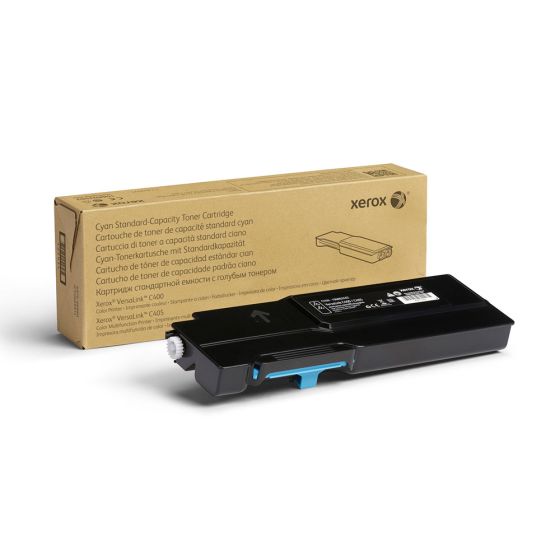 Xerox 106R03502 Original Cyan Standard Capacity Toner Cartridge Works With Xerox VersaLink C400, C405