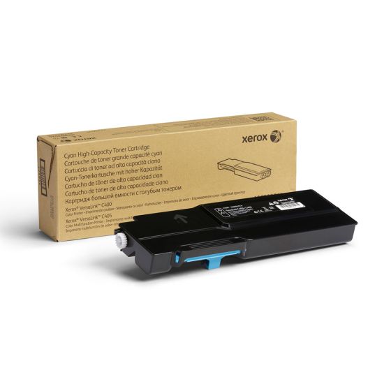 Xerox 106R03514 Original Cyan High Capacity Toner Cartridge Works With Xerox VersaLink C400, C405