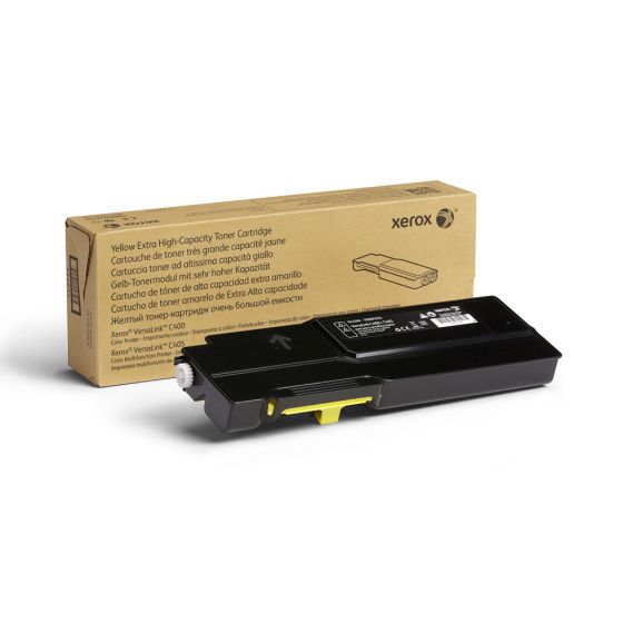 Xerox 106R03525 Original Yellow Extra High Capacity Toner Cartridge Works With Xerox VersaLink C400, C405