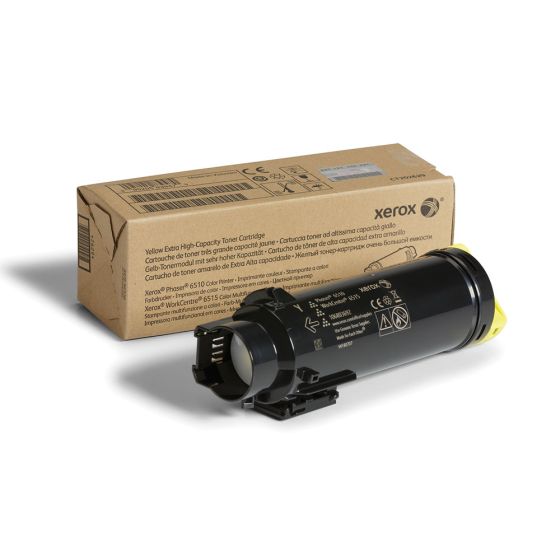 Xerox 106R03692 Original Yellow Extra High Capacity Toner Cartridge Works With Xerox Phaser 6510, WorkCentre 6515