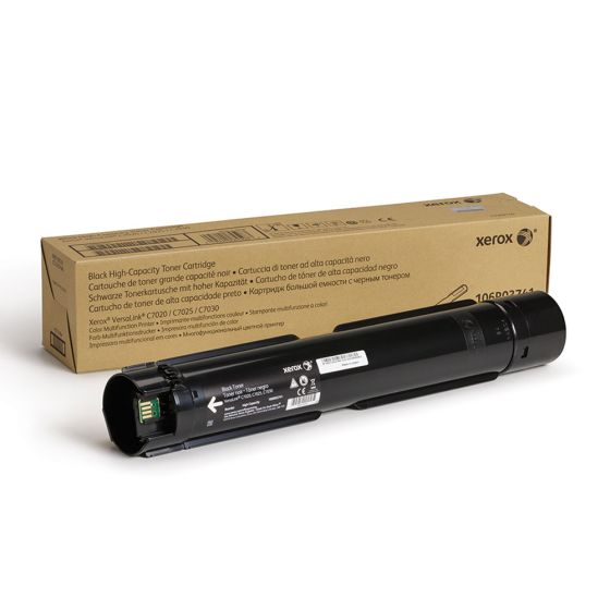 Xerox 106R03741 Original Black High Capacity Toner Cartridge Works With Xerox VersaLink C7020, C7025, C7030