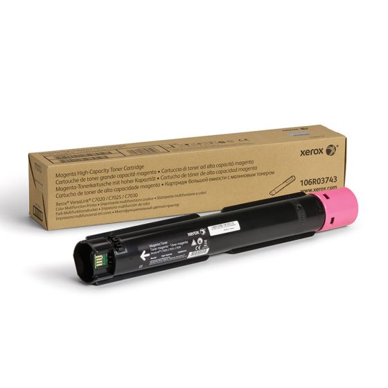 Xerox 106R03743 Original Magenta High Capacity Toner Cartridge Works With Xerox VersaLink C7020, C7025, C7030