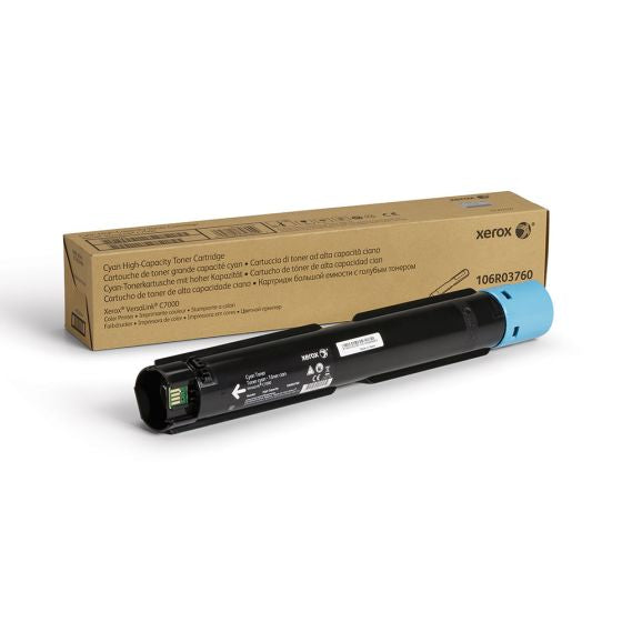 Xerox 106R03760 Original Cyan High Capacity Toner Cartridge Works With Xerox VersaLink C7000