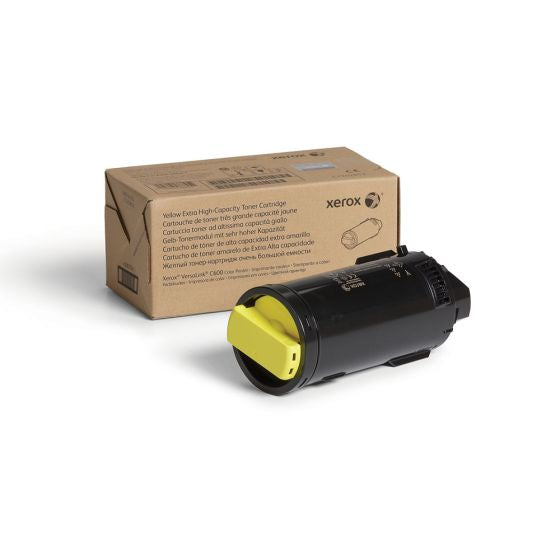 Xerox 106R03918 Original Yellow Extra High Capacity Toner Cartridge Works With Xerox VersaLink C600