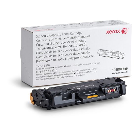 Xerox 106R04346 Original Black Standard Capacity Toner Cartridge Works With Xerox B205, B210, B215