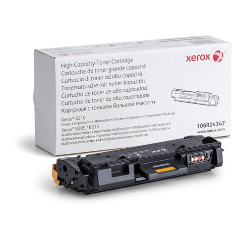 Xerox 106R04347 Original Black High Capacity Toner Cartridge Works With Xerox B205, B210, B215