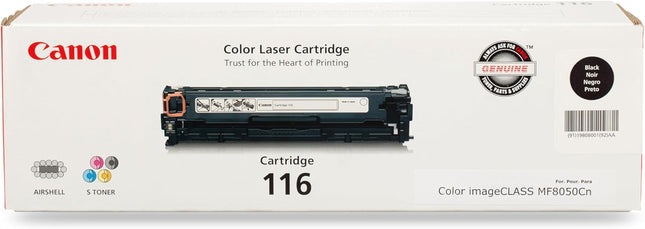 Original Canon 116BK Black Toner Cartridge (1980B001AA)