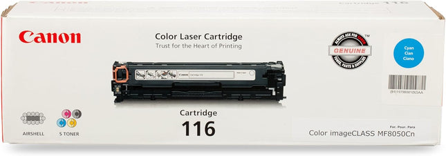 Original Canon 116C Cyan Toner Cartridge (1979B001AA)